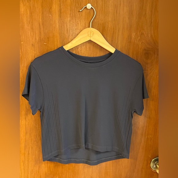 lululemon athletica Tops - Lululemon Train To Be Short Sleave